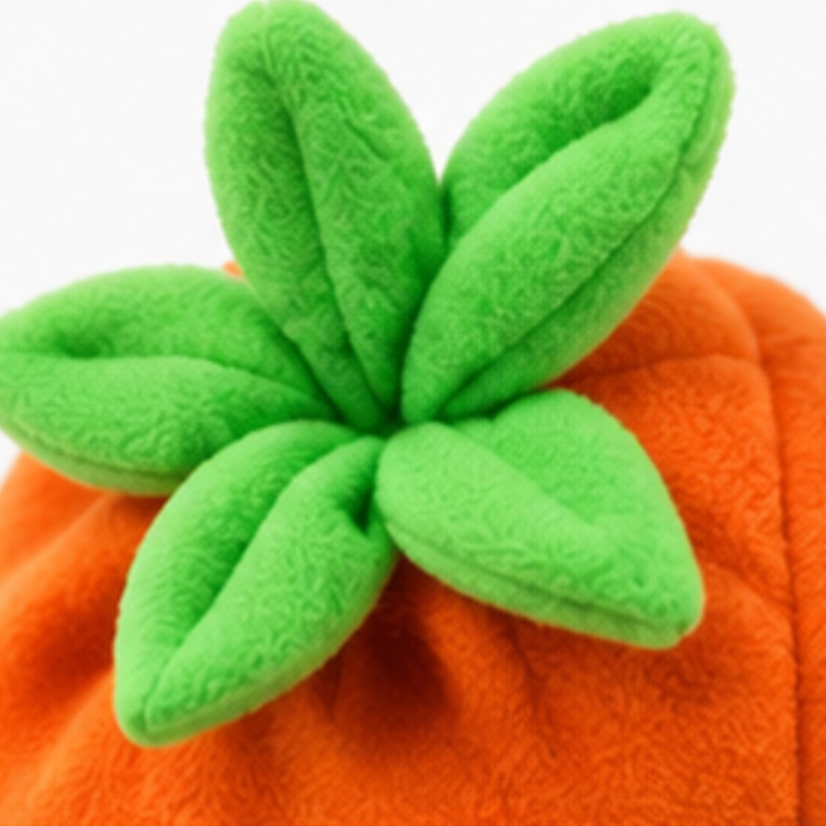 Pumpkin Pet Costume, round pumpkin outfit with a green stalk for dogs and cats (photo 4 of 8)